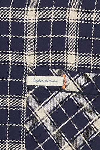 Image of Spykar Men's Checked Slim Fit Shirt