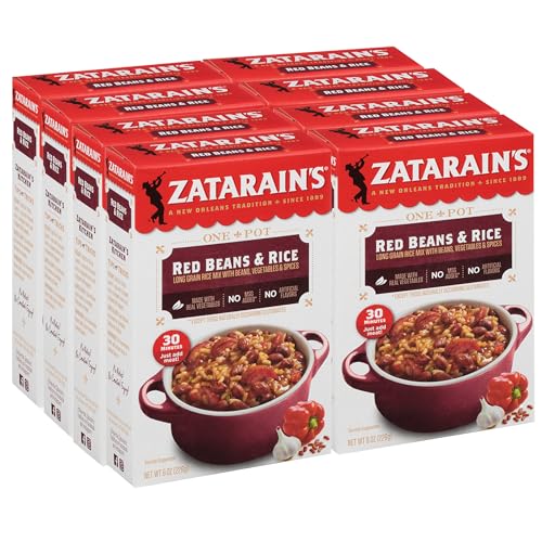 Zatarain's Red Beans & Rice, 8 oz (Pack of 8)