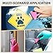 DIYSELF 2 Pack Razor Blade Scraper, 10 PCS Spare Razor Blades, Enhanced Razor Scraper, Razor Blade Scraper Tool for Glass Top Stove, Multipurpose Glass Scraper, Razor Scraper Tool for Paint, Sticker
