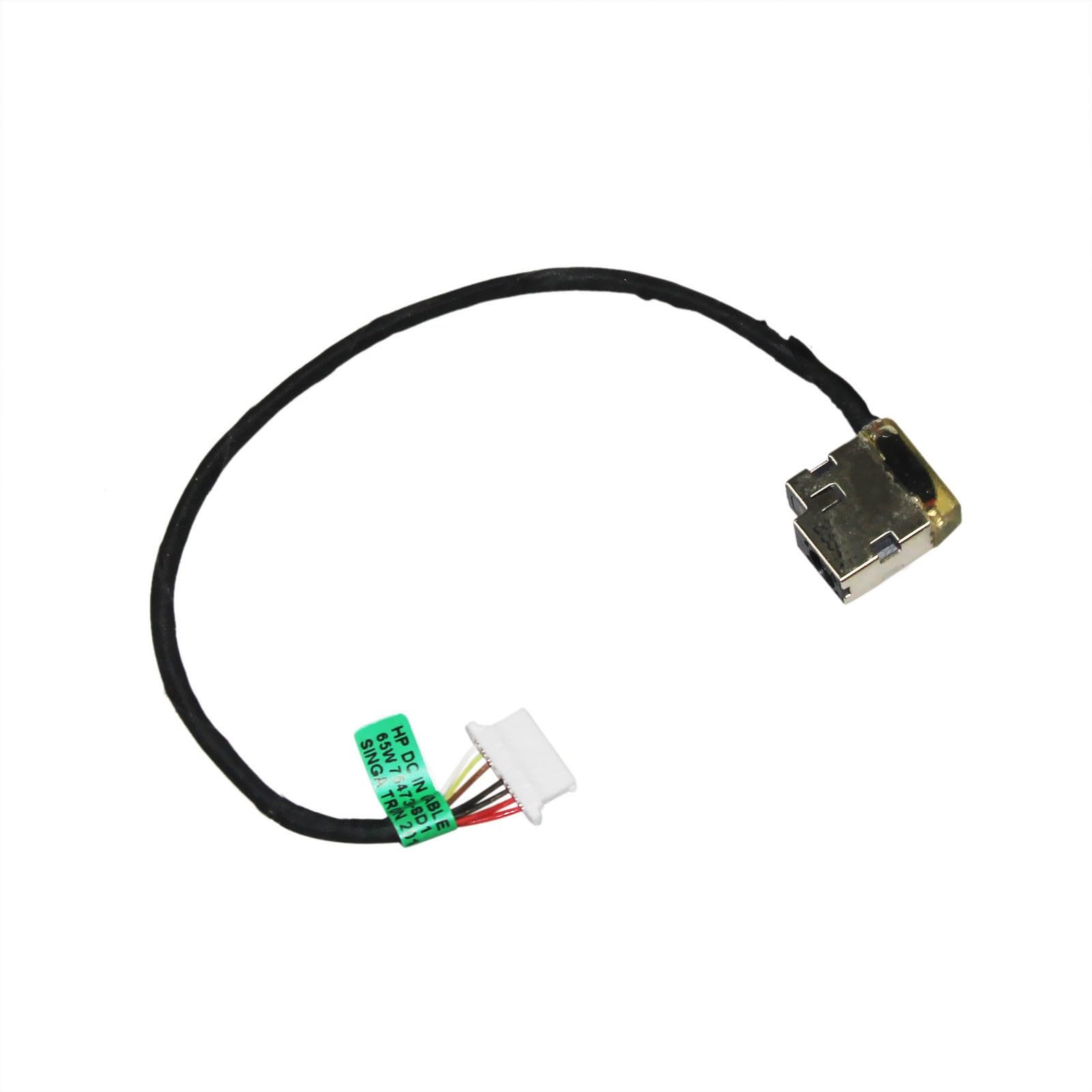 Connettore di alimentazione DC di ricambio per HP 13-C 14-X 14-Z 15-AB 15-CN 15-CP 15-EF 15-DY 15-BS 15-BW 15S-FR 15S-DU 15T-BR 15Z-BW 15Z-EF Series DC Jack in Power Jack