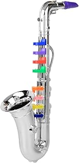 Children Saxophone Toy, Plastic Children Saxophone Toy Mini Saxophone Sax Children Musical Instrument Toy Gift