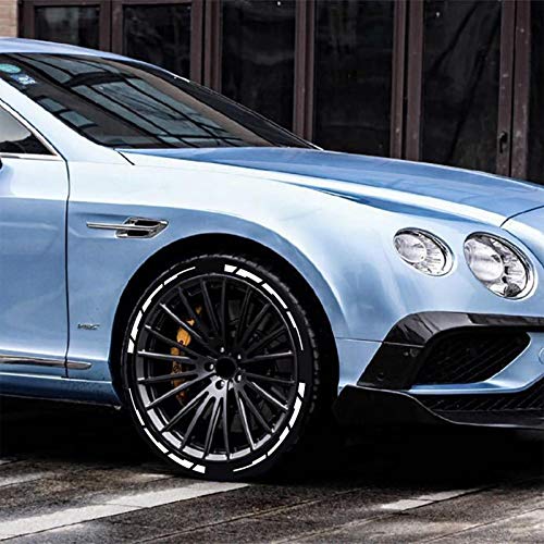 Car Tire Stickers -Car Tire Stickers Tyre Lettering Stickers Car Universal 3D Tire Decals Wheel Stickers Kits Auto Personalized Rim Wheel Styling Decal