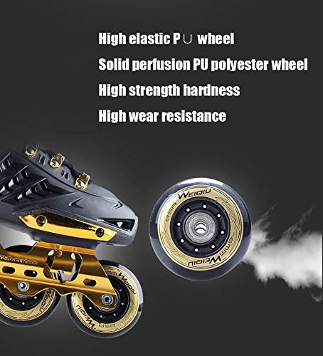 XIUWOUG Pattini in Linea da Uomo e da Donna, Ruote...