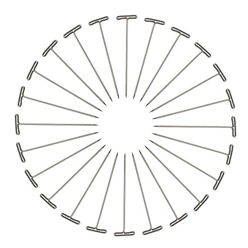 100 Pieces Stainless Steel Wig T-Pins, Unisex, 53Mm/2 Inch #TOP1