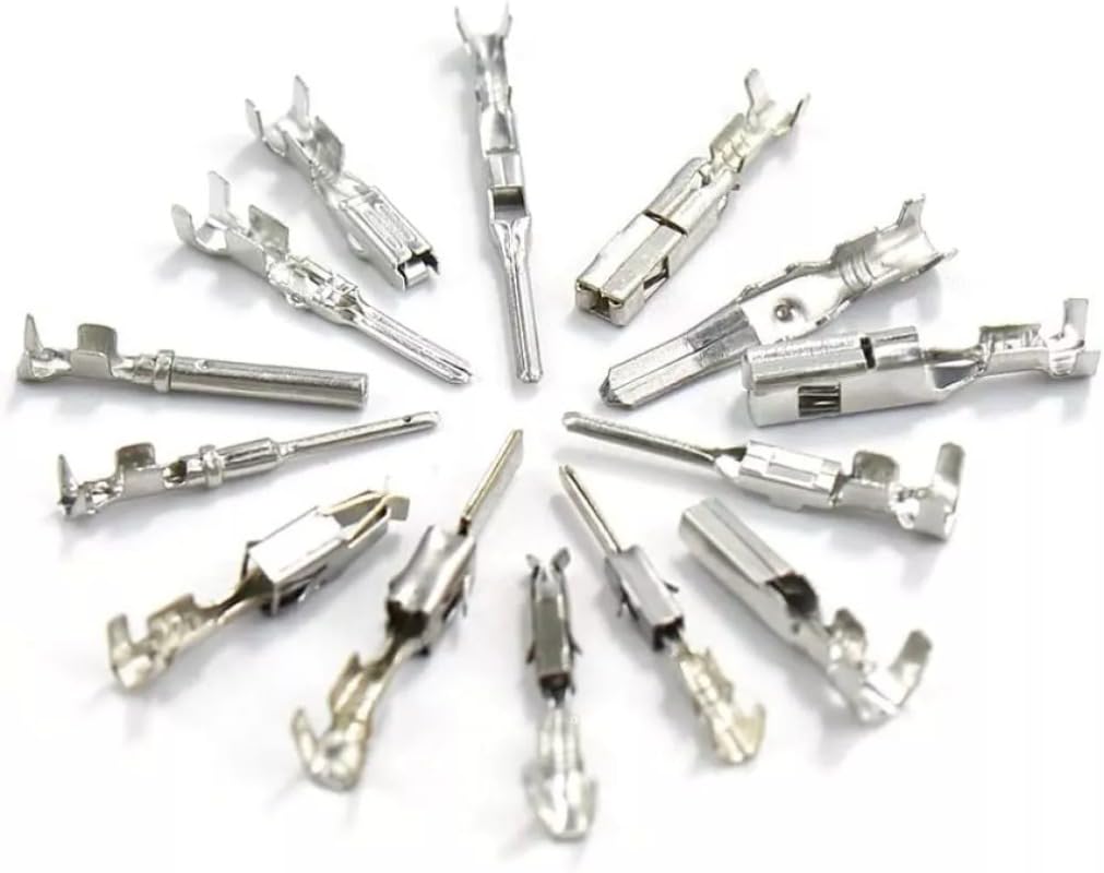AARTERZZA 290pcs Cable Connector Terminal Set Wire Connectors Flat +1PCS HS-03BC 0.5mm2-6mm2 Crimping Pliers