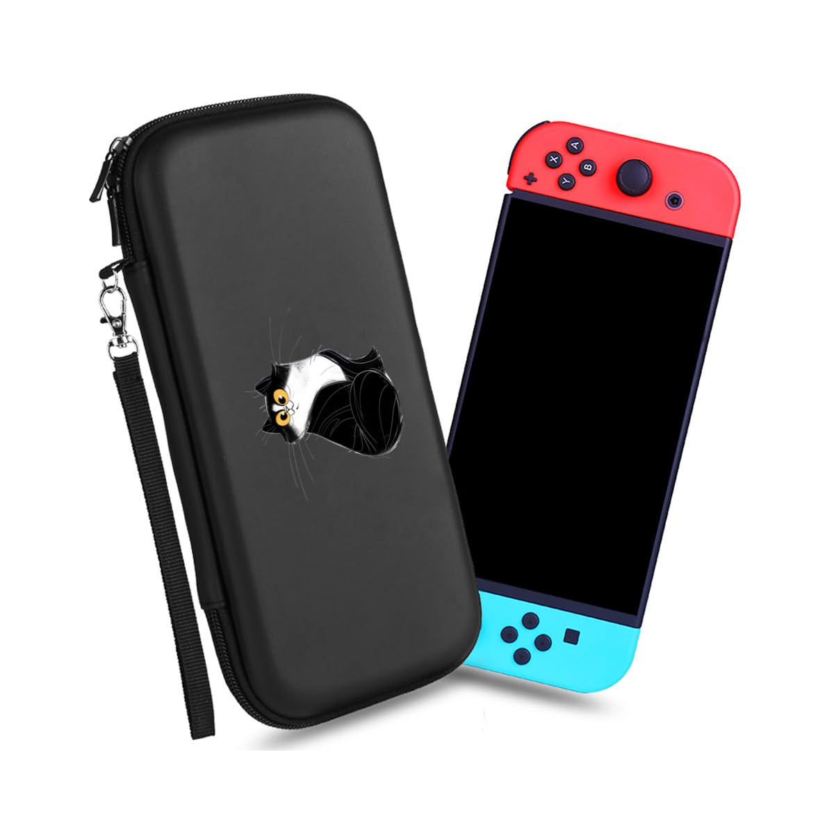 Amazon.co.jp: Switch ケース 黒猫 ねこ 猫柄 Switch カバー Switch 