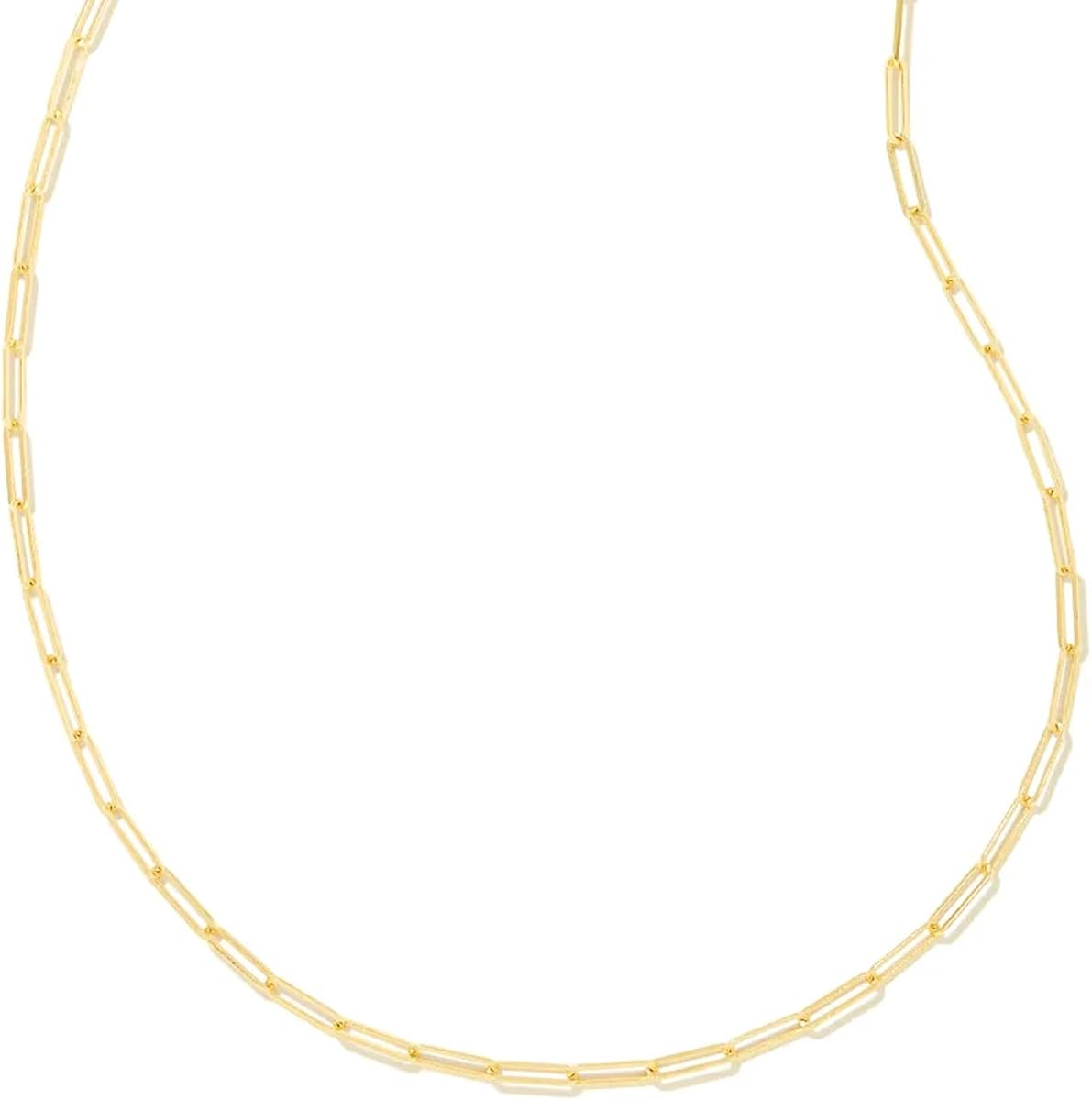 Collar Courtney Paperclip, joyería de moda para mujer