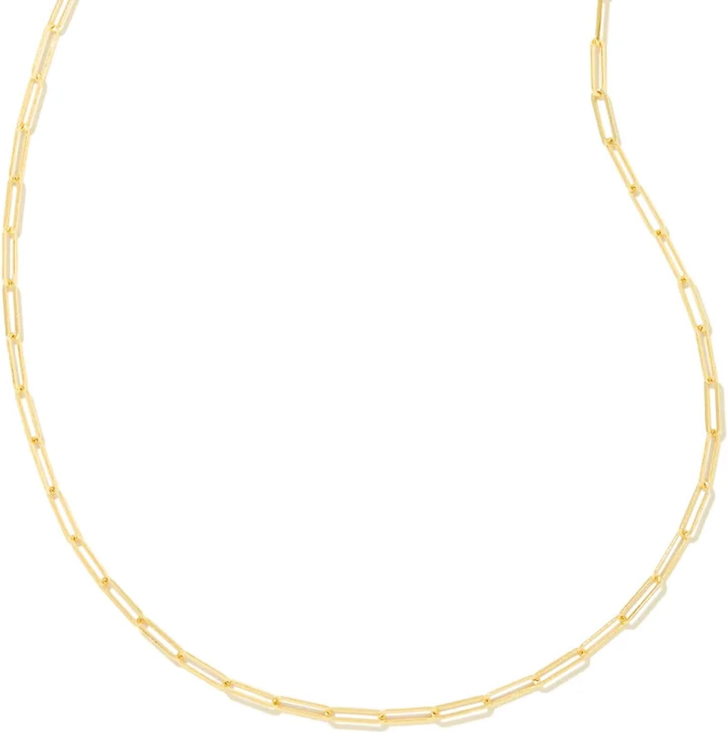 Courtney Paperclip Necklace, Fashion Jewelry for Women