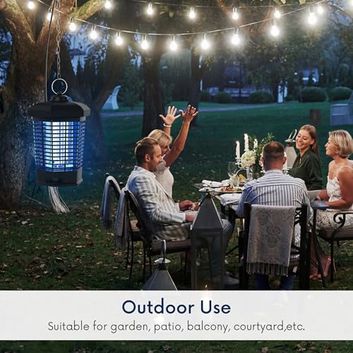 Image of Electric Led Mosquito Killer Lamp for Home Best Fly Catcher Mosquito Trap Machine Mosquito Repellents Machine Mosquito Machine Electric Mosquito Killer Machine for Home (Black) (Black)