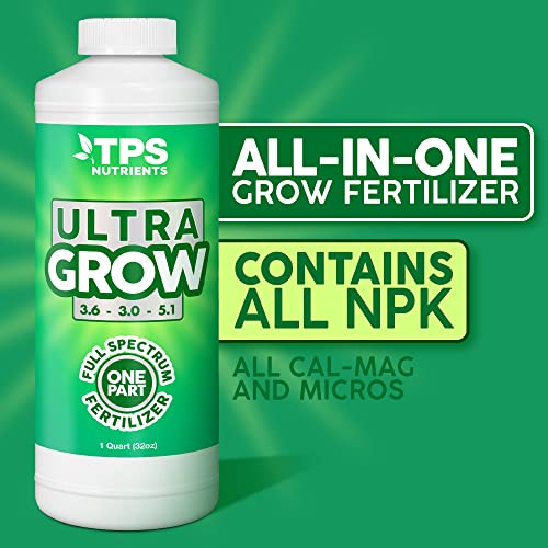 Fertilizante líquido Ultra Grow One Part Veg, 1 Quart (32 oz) miniatura 4