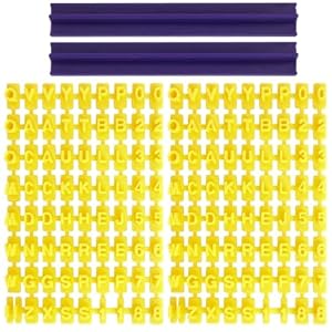 Fibound 144 Stück Alphabet Keksausstecher Set