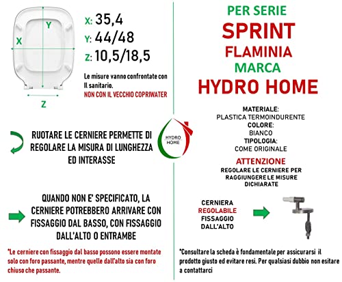 Copriwater Flaminia Sprint Come Originale, in