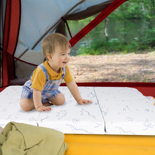 Image of Mochen Pack and Play Mattress, 38 inchx 26 inch Trifold Pack N Play Mattresses