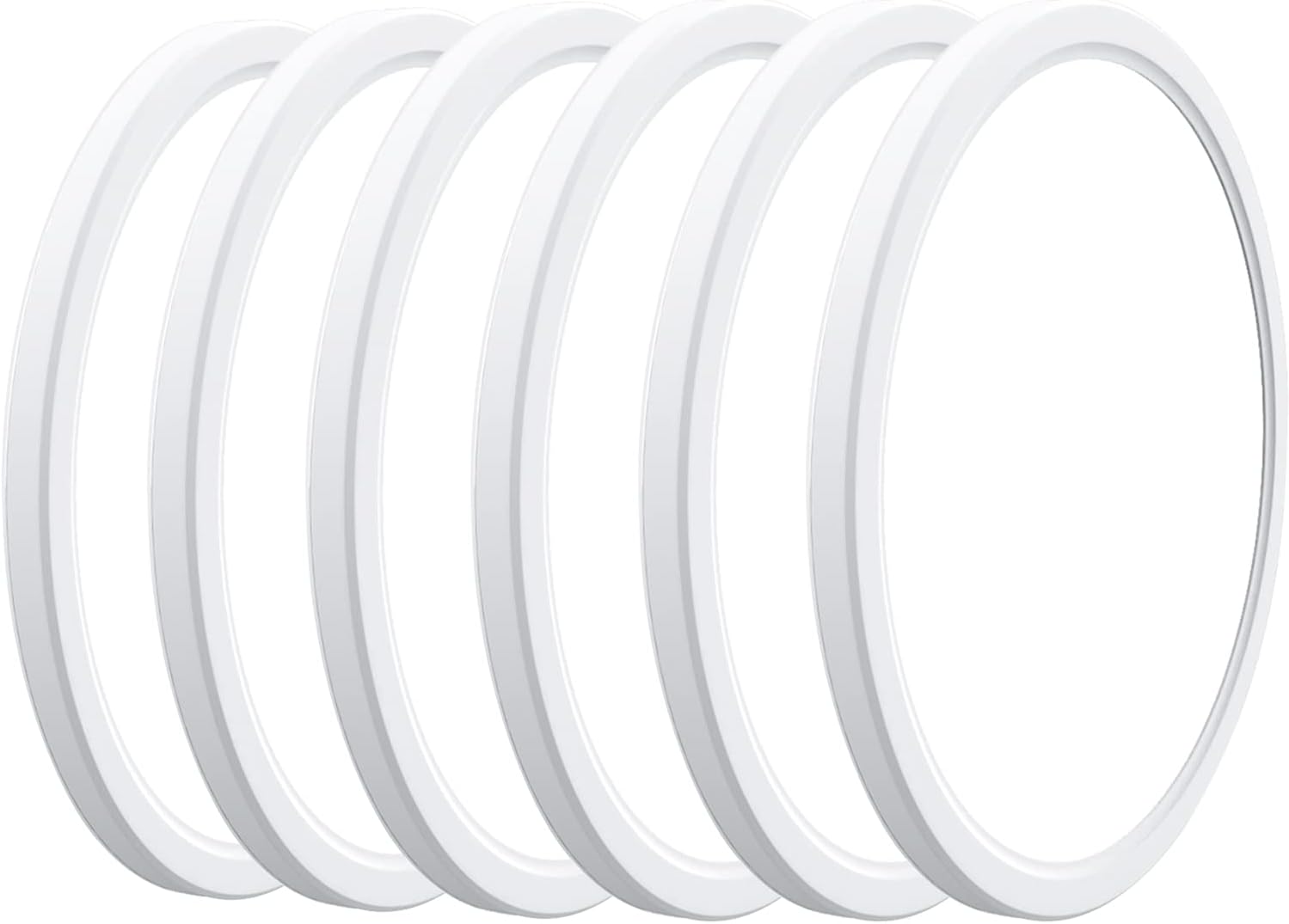 6 Pack LED Flush Mount Ceiling Light Fixture, Slochi 5000K Super Bright