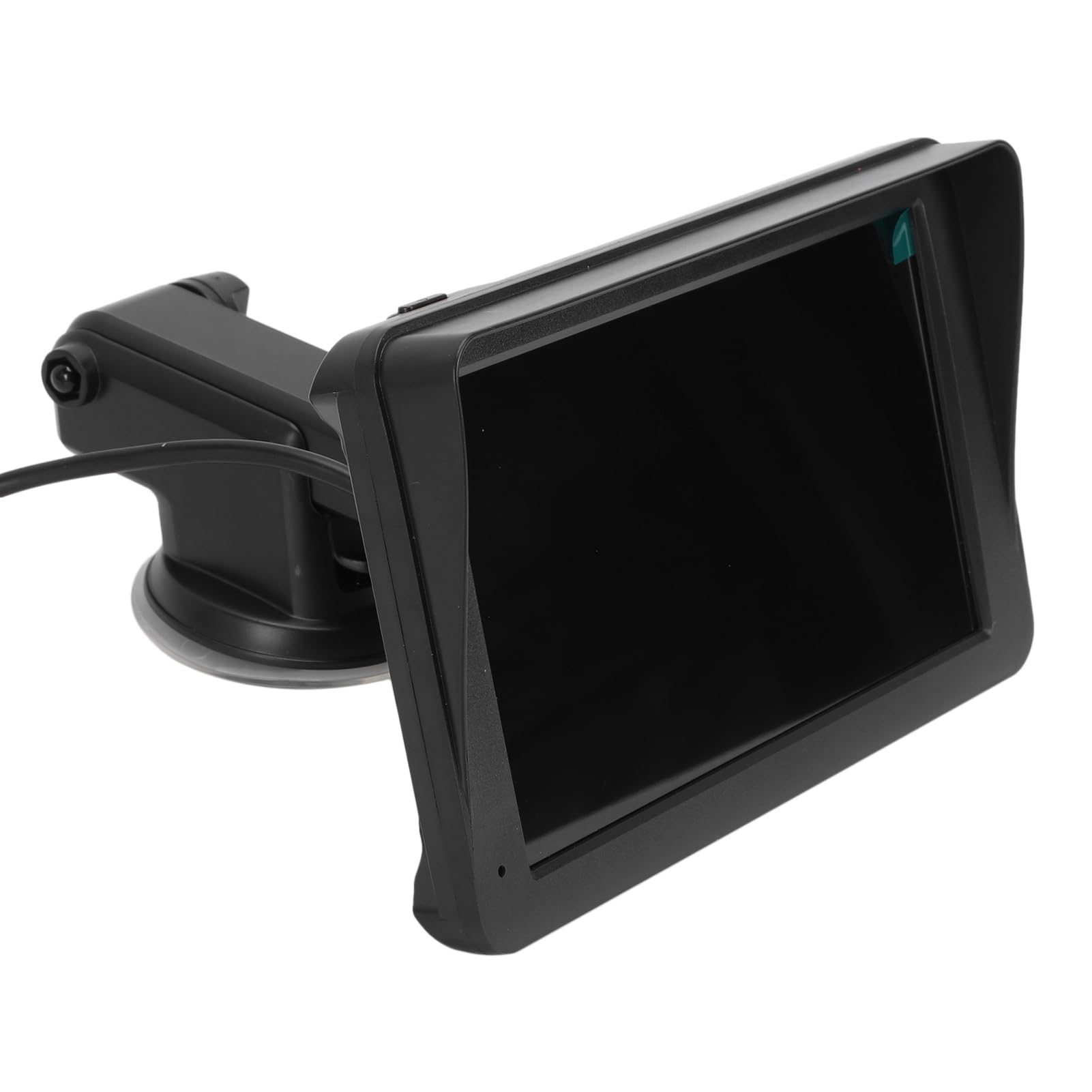 Cámara de Espejo para Automóvil para bebé de 7 Pulgadas, Pantalla IPS HD de 1080P con Rotación de 360 ​​Grados, Visión Gran Angular de 150 y Visión Nocturna, para Monitor de (Azul y Blanco)