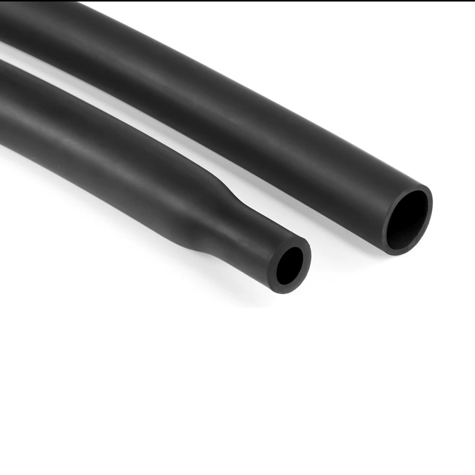 Guaina Termorestringente 7 Misure 1,7:1 Impermeabile Riparazione-2mm Dia 15m | Guaina Termorestringente Nera per Riparazioni DIY Uso Industriale