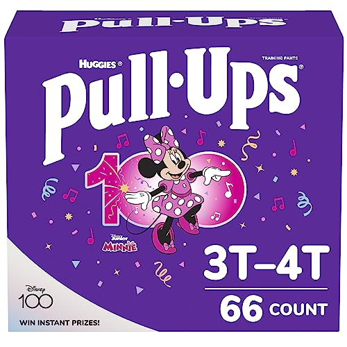 Pull-Ups Learning Designs Training Pants for Girls, 3t-4t, 66 Count