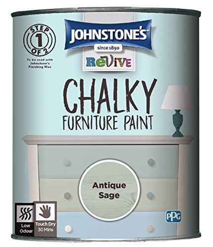 Johnstones 386497 Revive Chalky Furniture Paint Antique Sage