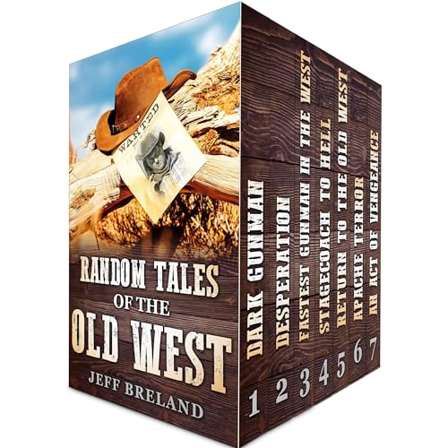 Random Tales of the Old West: Seven Action Packed Adventures Audiolibro Por JEFF BRELAND arte de portada