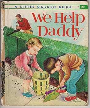 Hardcover We Help Daddy (Little Golden Books) Book