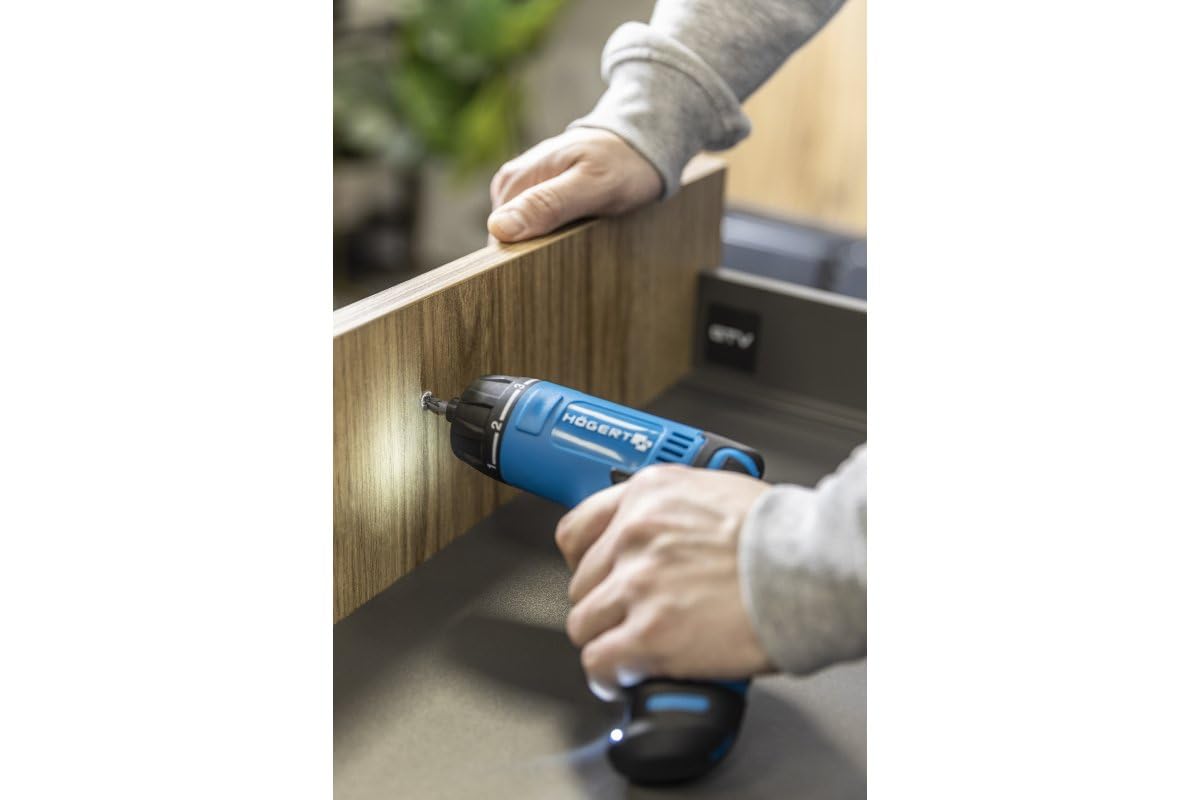 HÖGERT Brushless accuschroevendraaierset, 18V, met