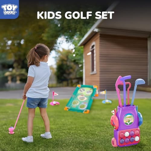 TOY Life Kids Golf Clubs 3-5, Kids Golf Set, Toddler Golf Clubs,Toddler Golf Sets 3-4 Years - image 2