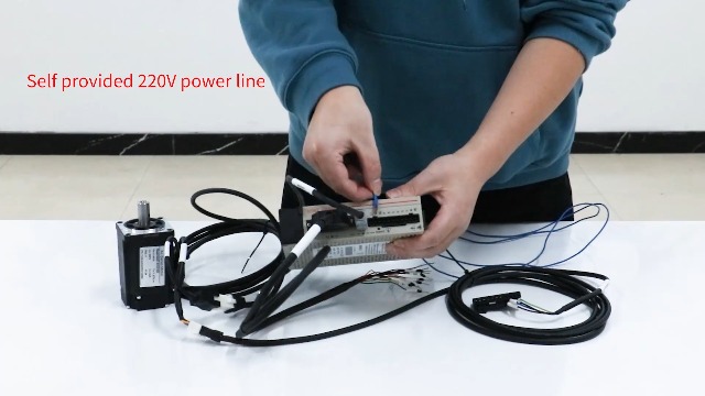 Kit Servo AC DMM 400W Telaio 60mm Per CNC, Tornio, Fresa – Spedizione Gratuita - 3