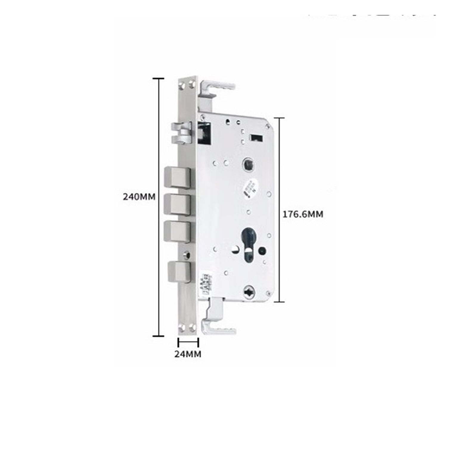 serratura smart Smart Lock for impronte digitali WiFi con maniglia Serratura elettronica biometrica for porta d'ingresso for hotel, uffici, case interna