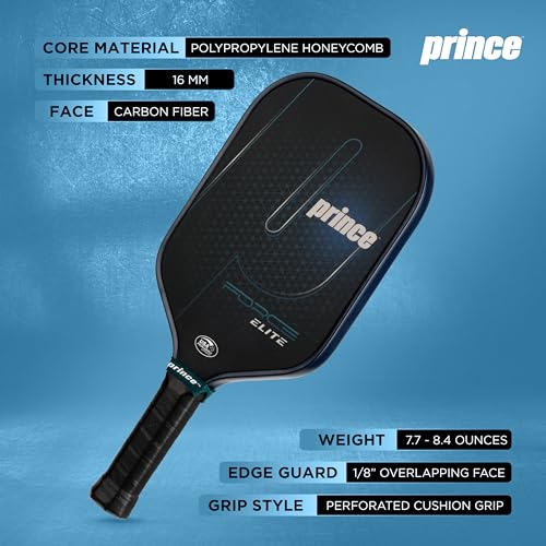 Prince - Phantom Elite Elongated Pickleball Paddle, Elongated Shape by Prince - Used condition - Image 2