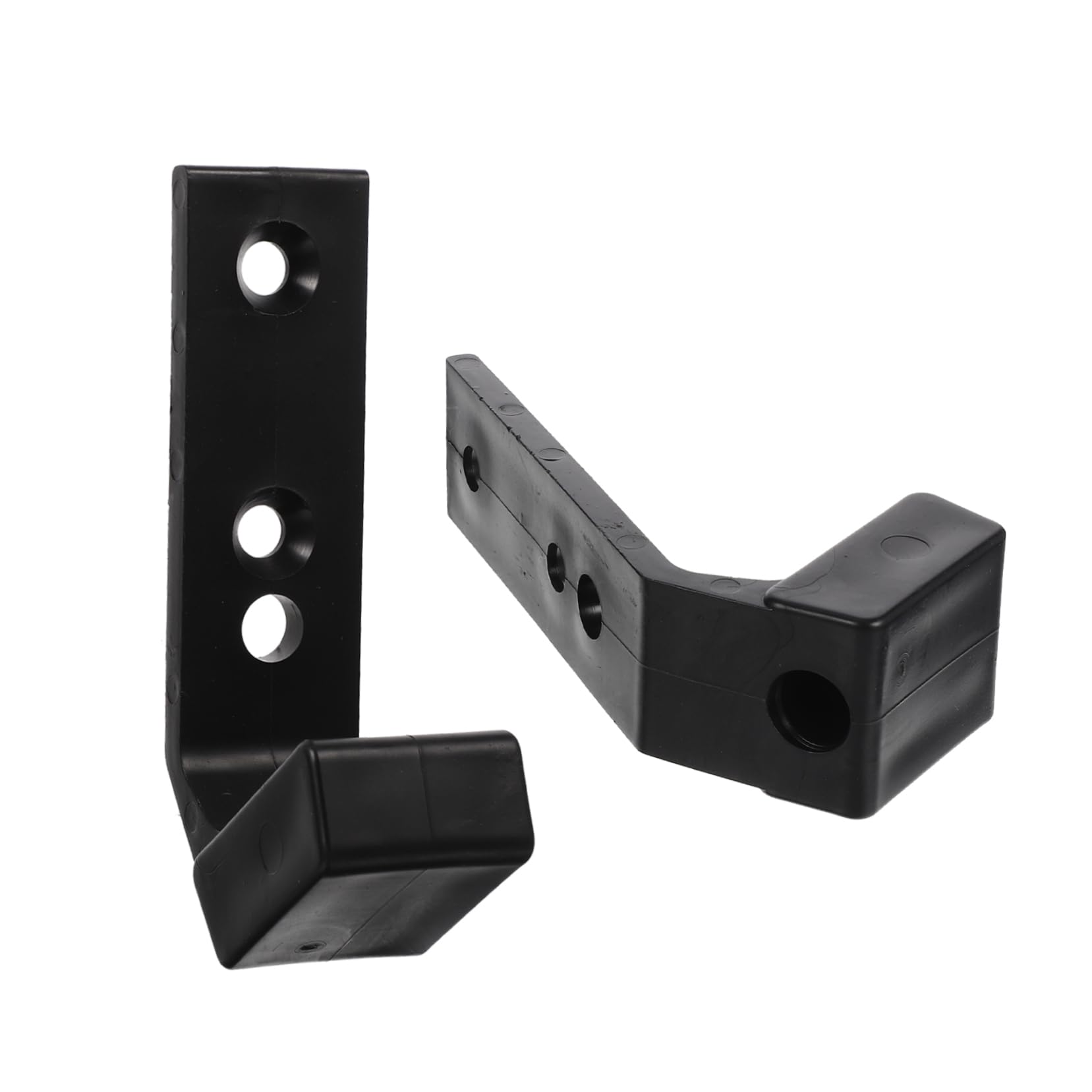 Garneck 2Pcs Wall Mounted Dumbbell Storage Rack Durable Fitness Equipment Holder for Home Gym Smooth Finish Barbell Rod Display Stand Space Saving Organizer