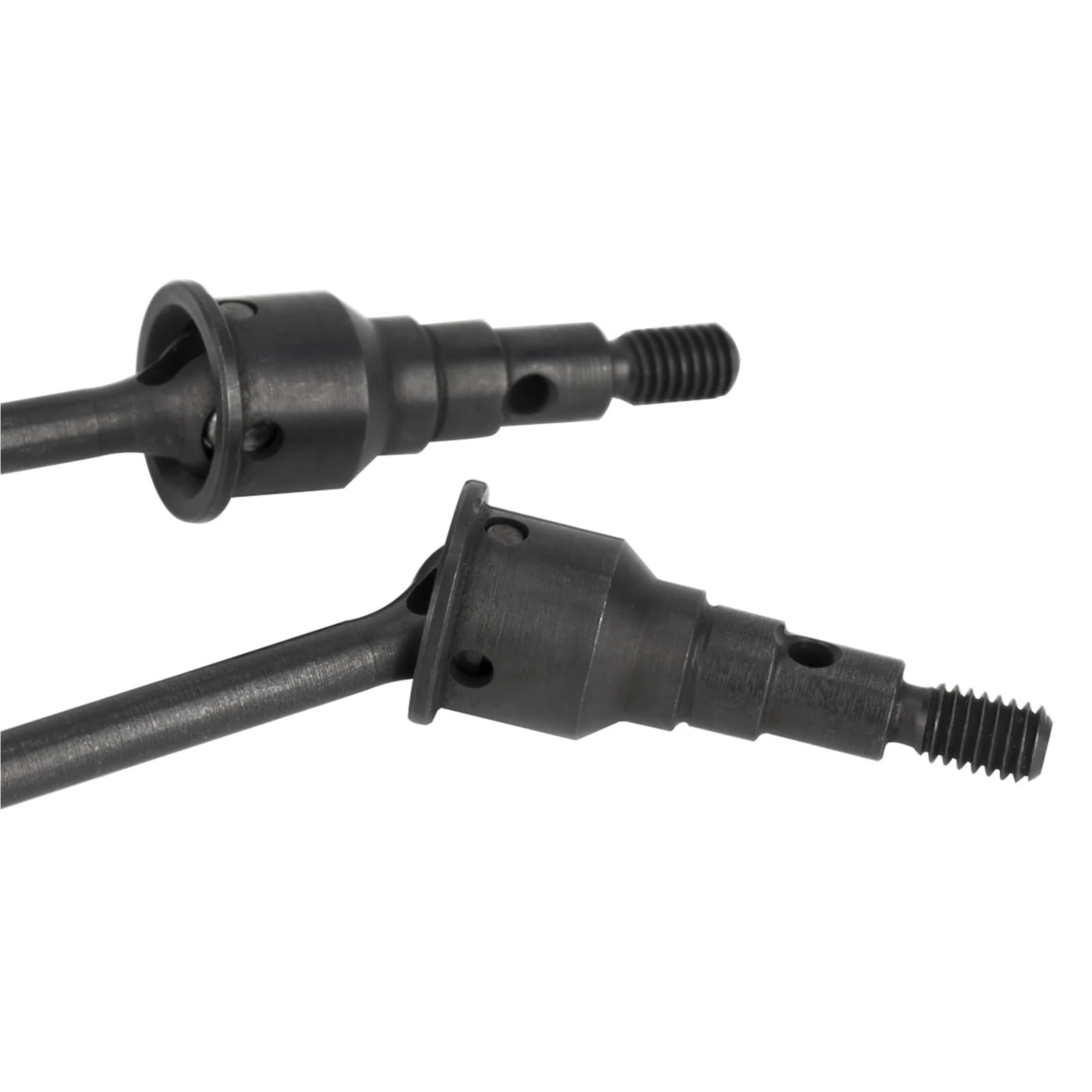 Accessoires Mise Niveau Rc pour LOSI Lasernut U4 4WD 1/10 Rc Télécommande Voiture 2 Pièces Acier Dur Avant Arrière CVD Arbres D'entraînement Mise À Niveau Modifier Accessoires
