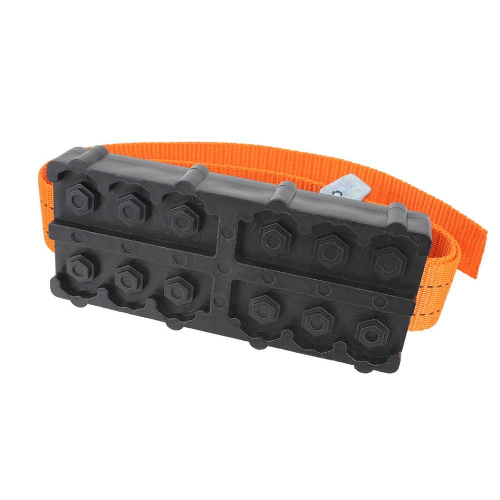 Blocchi di trazione per pneumatici Antiscivolo PU Neve Fango Sabbia Compatibile con pneumatici per auto
