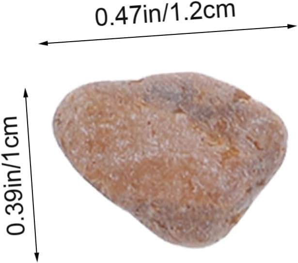 Luxshiny 1Set Aquarium Rocks Natural Polished Gravel for Fish Tanks Freshwater Substrate for Plants Smooth Decorative Effect for Aquascaping for Betta and Shrimp Environments