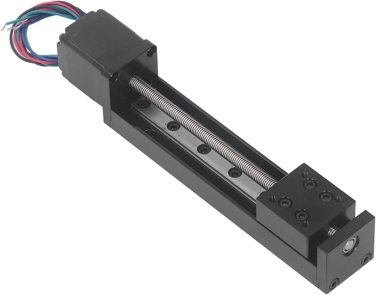 100mm Stroke Linear Slide Sliding Table 28 Stepper Motor High Accuracy Single Rail Linear Motion Stage X Y Z Axes