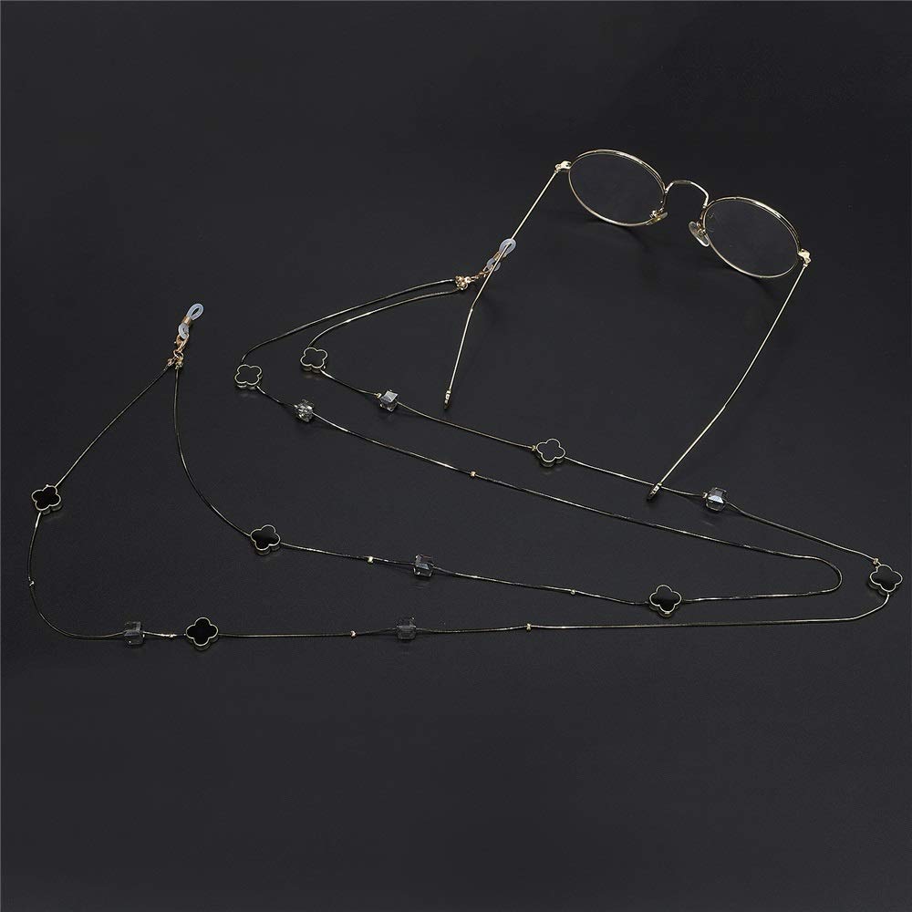 Sonnenbrillen-Kette, Brillenband, Frau Doppelkette Anti-Verlust-Brillenkette Brillenkette Metallkette