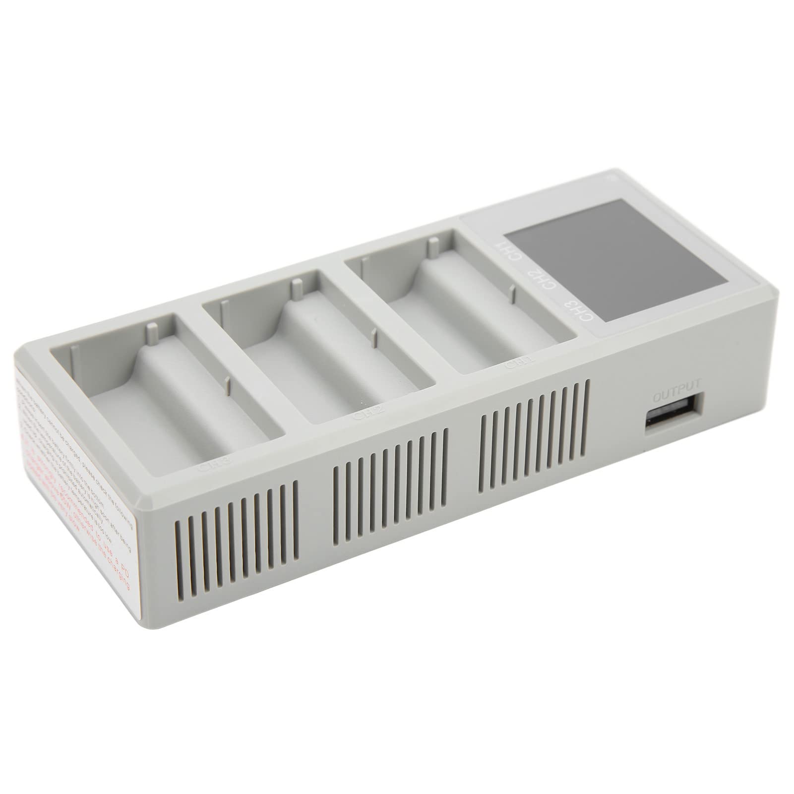Chargeur pour Drone avec Support 2 Voies, 3 Batteries Chargeur pour Écran LCD USB Compatible avec Mini 3 Pro Mini 3 Accessoires Pour Modèles Avions