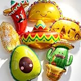 Fiesta Balloons Mexican Balloons Fiesta Party Decorations Mexican Birthday Party Decor Hispanic Heritage Month Party Decor Mexicana Para Taco Tuesday Decorations Fiesta Mexican Party Decorations