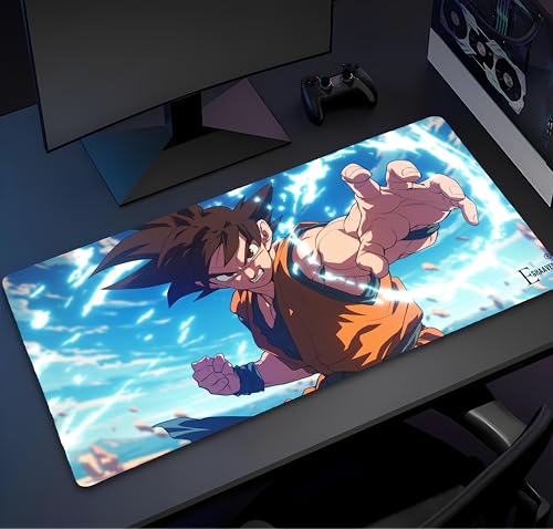 Image of Anime fearturing Large Gaming Mouse Pad, Extended Desktop Mat, 58 x 28 cm (DS 21)