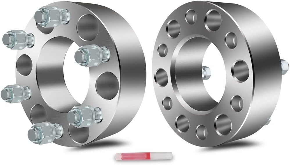 6x135 Wheel Spacers 2 inch Hub Centric Spacers Kit with 14x2 Studs 87.1mm Wheel Adapters & Spacers fit for Ford,for Lincoln 2PCS