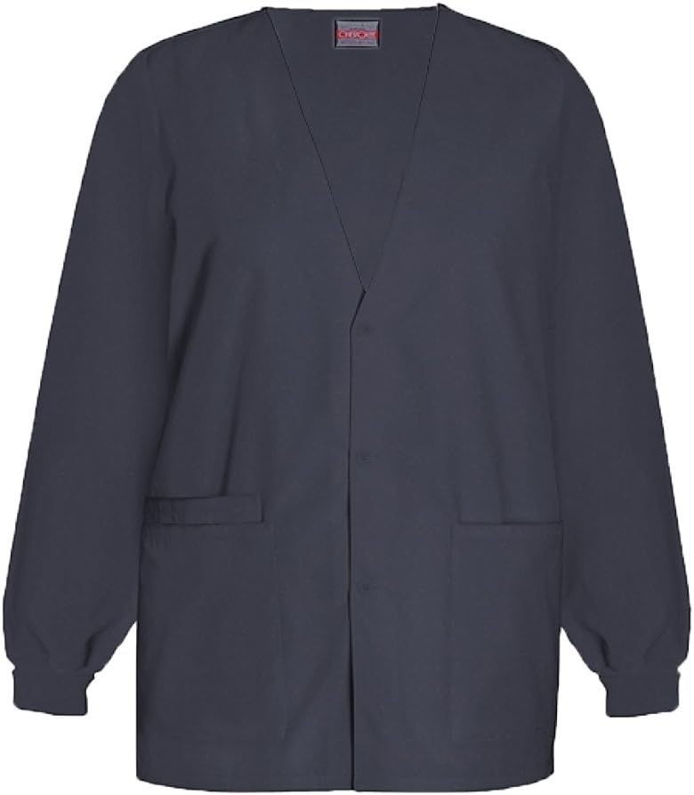 Cherokee Women's Workwear Scrubs Cardigan Warm-Up Jacket