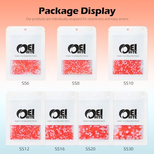 Image of Neon Hyacinth Flatback Rhinestones, Glass Rhinestones for Nail Art and Craft, Glue Fix, Loose Crystal Gemstones(Neon Hyacinth, SS20, 1440pcs, 4.6-4.8mm)