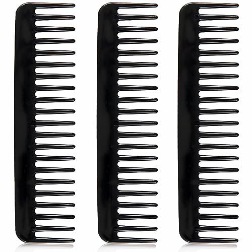 Pack de 3 Peines de Dientes Anchos para Cabello miniatura 1