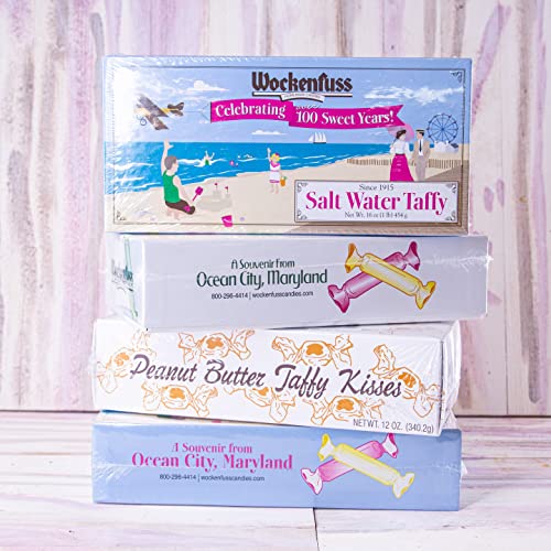 Wockenfuss Candies Assorted Salt Water Taffy, 1lb