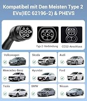 Mobile Wallbox 11kW 10M 6-16A, EV Charger mit CEE Adapter Typ 2 Ladekabel – Ansicht 6