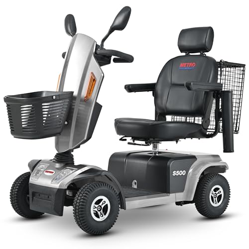 S500 4-Wheel Electric Mobility Scooter, Long-Range 52Ah Batt...