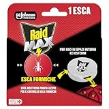 Raid Esca Formiche Insetticida, Pronta all'Uso in Spazi Interni ed Esterni, Confezione da 1 Pezzo, Versione Attuale