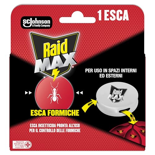 Raid Esca Formiche, Pronta all'Uso, Confezione da 1 Esca Insetticida