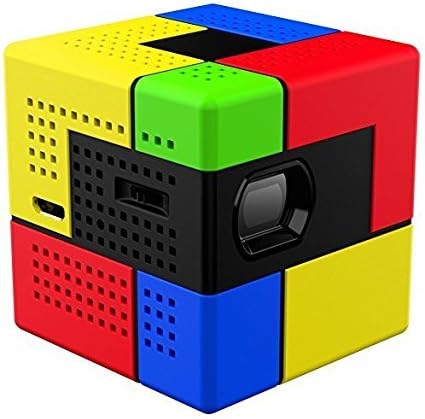 SK UO Smart Beam, Portable Mini Projector, Compatible with iOS/Android (Art)