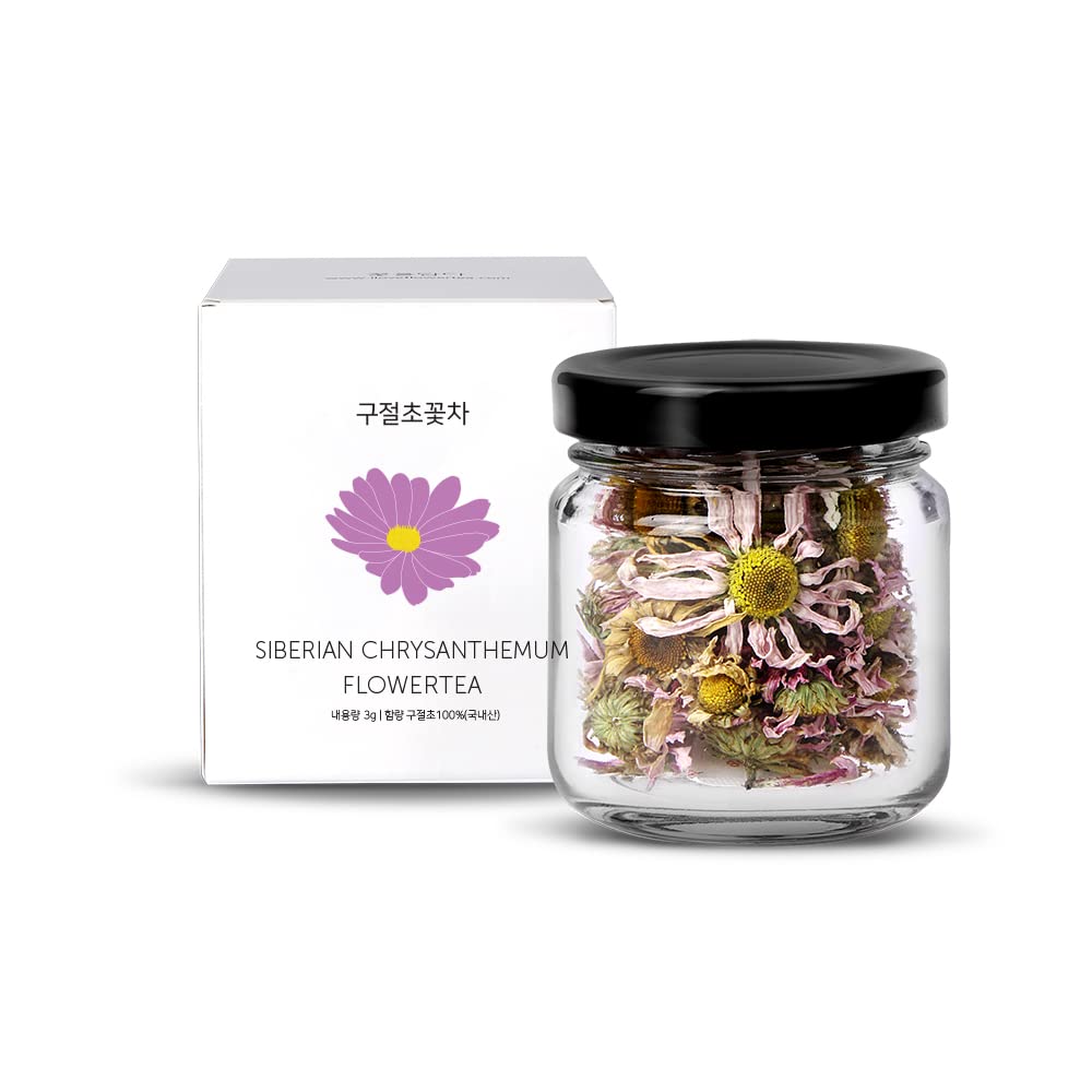 KKOKDAM Tea, Mini Siberian Chrysanthemum Flower Tea (3g)