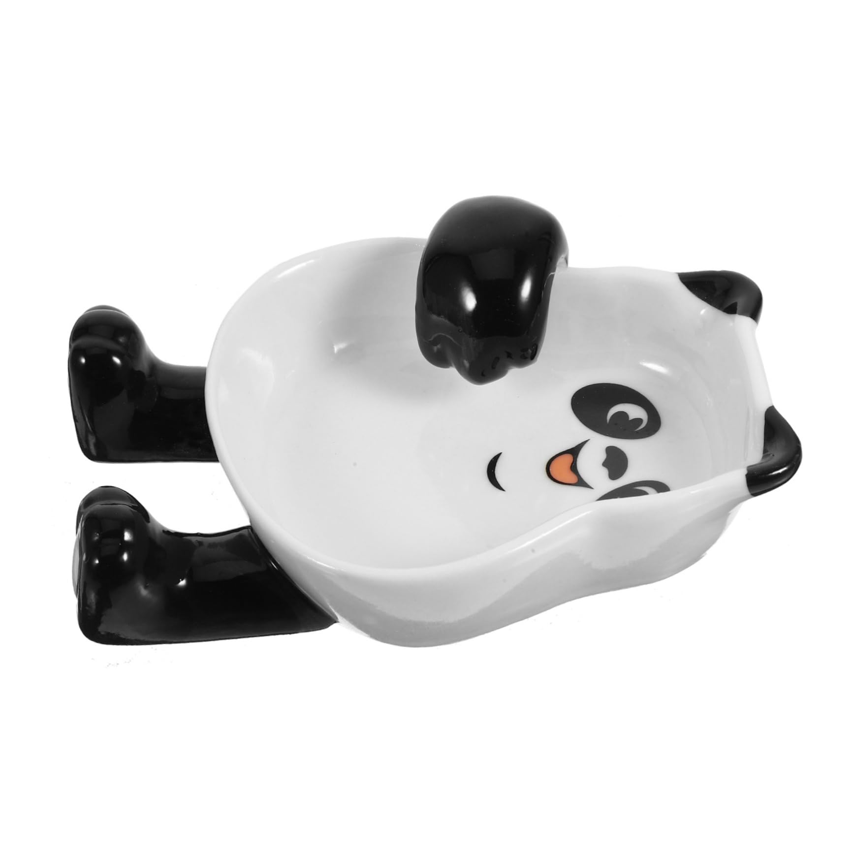 PRETYZOOM 5piezas Soporte De Cerámica Multifuncional para Cocina Reposapiés para Utensilios y Tazones De Salsa para Mantener La Encimera Limpia y Organizada